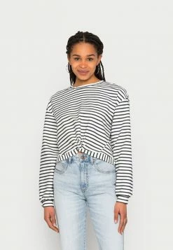 Scotch & Soda STRIPED CROPPED - Sweatshirt - Combo