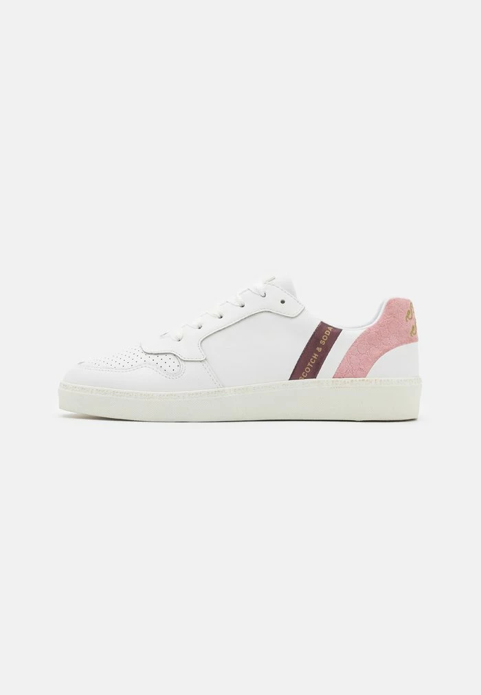 Scotch & Soda LAURITE - Baskets Basses - Offwhite/pink 2 Scotch & Soda LAURITE - Baskets Basses - Offwhite/pink – Image 2