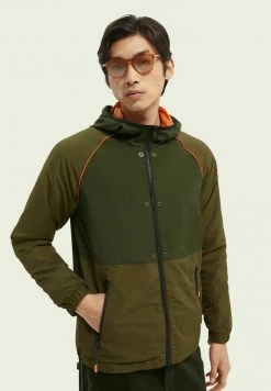 Scotch & Soda DETACHABLE 2IN 1 - Parka - Army -Scotch & Soda Soldes 1fe6d0f937874e1a918a1b9c58c0b410