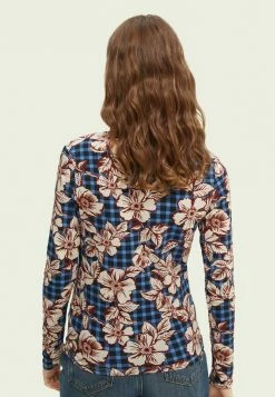 Scotch & Soda LONG SLEEVED MOCK NECK - T-shirt à Manches Longues - Combo E 9 Scotch & Soda LONG SLEEVED MOCK NECK - T-shirt à Manches Longues - Combo E -Scotch & Soda Soldes 204d494749574650b9071d7614287347