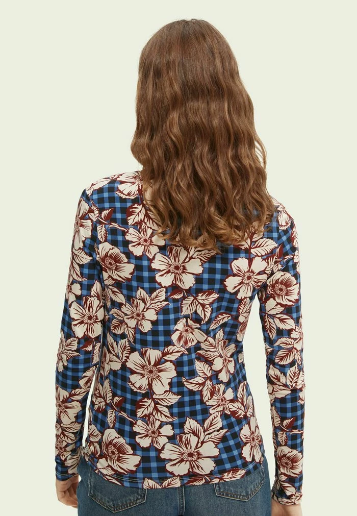 Scotch & Soda LONG SLEEVED MOCK NECK - T-shirt à Manches Longues - Combo E 3 Scotch & Soda LONG SLEEVED MOCK NECK - T-shirt à Manches Longues - Combo E – Image 3