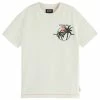 Scotch & Soda RELAXED FIT - T-shirt Imprimé - Ecru