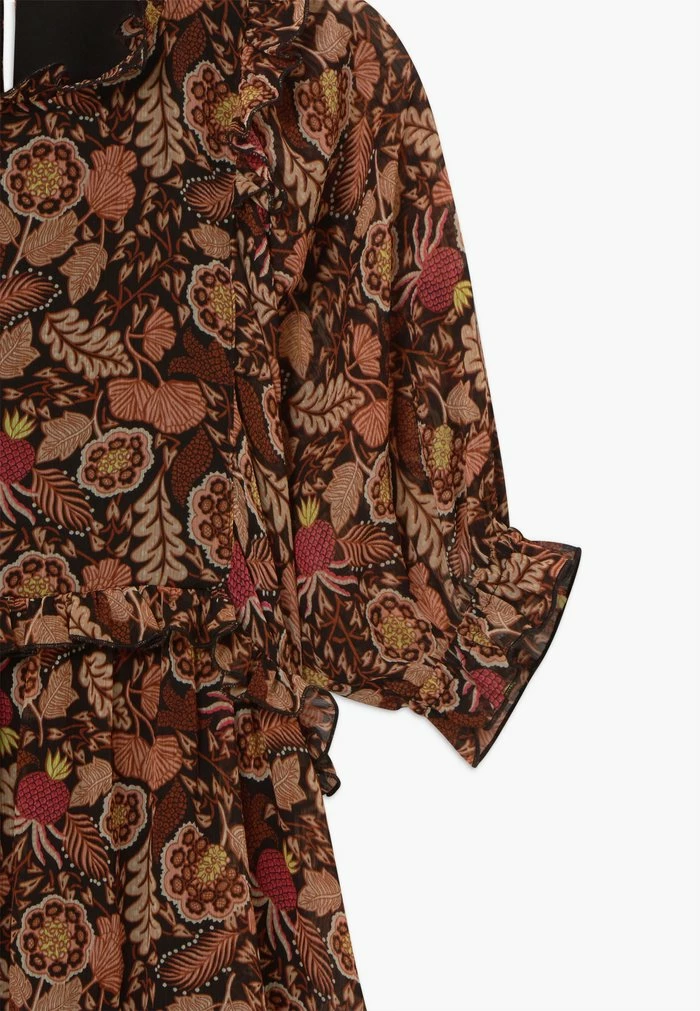 Scotch & Soda LENGTH DRESS WITH RUFFLES - Robe De Jour - Combo A Copper 3 Scotch & Soda LENGTH DRESS WITH RUFFLES - Robe De Jour - Combo A Copper – Image 3