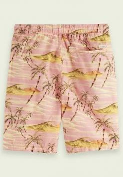 Scotch & Soda GARMENT BERMUDA - Short - Pink -Scotch & Soda Soldes 20e8ff0020804435b9c54d1bf05833f5