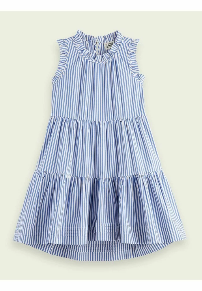 Scotch & Soda CRISPY WIDE FIT - Robe De Jour - Blue 6 Scotch & Soda CRISPY WIDE FIT - Robe De Jour - Blue – Image 6