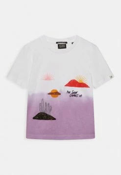 ABEL SCOTCH & SODA ARTWORK TEE - T-shirt Imprimé - White