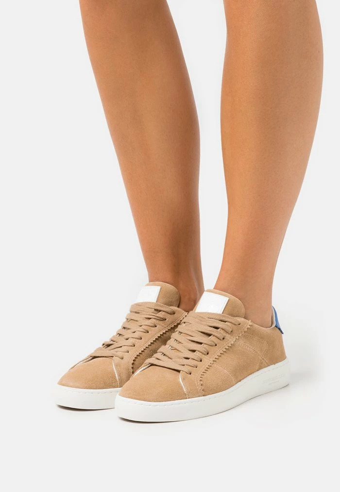 Scotch & Soda PLAKKA - Baskets Basses - Sand/blue 1 Scotch & Soda PLAKKA - Baskets Basses - Sand/blue