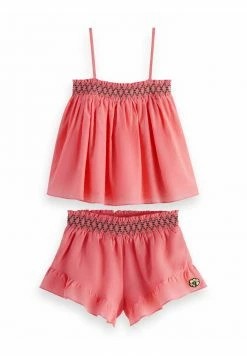 Scotch & Soda SMOCKED TWIN SET - Pyjama - Lemonade