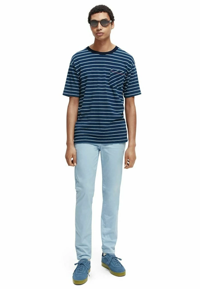 Scotch & Soda STUART REGULAR FIT - Chino - Light Blue 5 Scotch & Soda STUART REGULAR FIT - Chino - Light Blue – Image 5