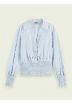 Scotch & Soda Blouse - Sky Blue 11 Scotch & Soda Blouse - Sky Blue -Scotch & Soda Soldes 243a1215d8be4f408bf839d5fadb2373