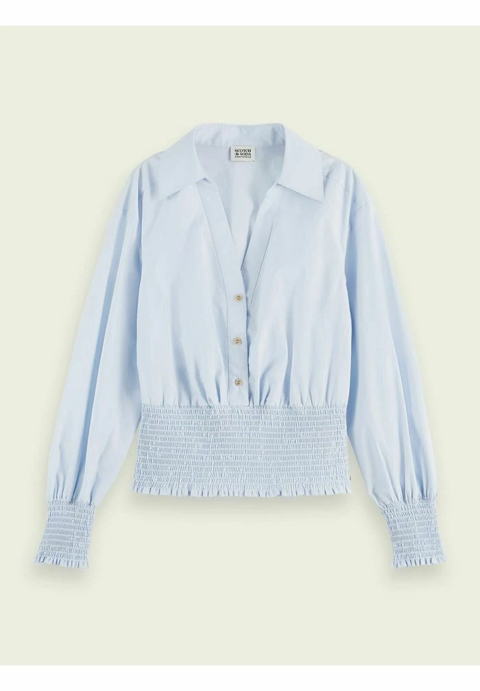 Scotch & Soda Blouse - Sky Blue 5 Scotch & Soda Blouse - Sky Blue – Image 5