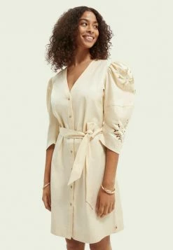 Scotch & Soda Robe De Jour - Beige