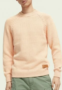 Scotch & Soda Pullover - Sunset Orange -Scotch & Soda Soldes 25821f8a14664a03aadf0c2dc5e6bc64
