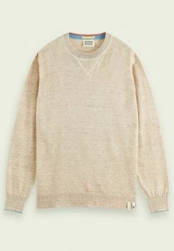 Scotch & Soda Pullover - White Sand Melange -Scotch & Soda Soldes 25b00bd97ea3463394b4238409ccb21f