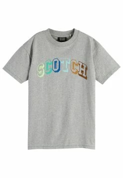 Scotch & Soda T-shirt Imprimé - Grey Melange