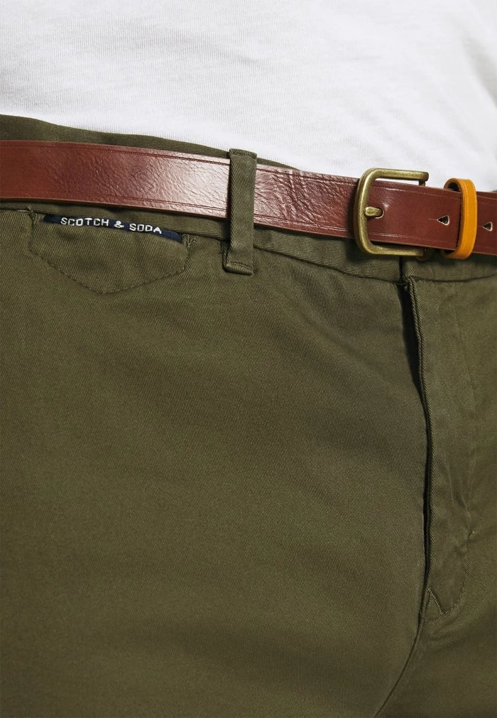 Scotch & Soda BELTED CHINO - Chino - Military 5 Scotch & Soda BELTED CHINO - Chino - Military – Image 5