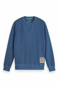 Scotch & Soda Sweatshirt - Blau -Scotch & Soda Soldes 271827d4668440ec98634a31f1caf50b