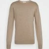 Scotch & Soda CLASSIC CREWNECK - Pullover - Camel Melange