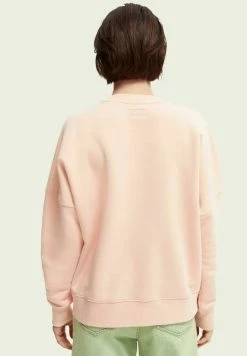 Scotch & Soda LOOSE-FIT GRAPHIC - Sweatshirt - Cadillac Pink -Scotch & Soda Soldes 29d5f0b39c5a4f9b9fa79b217f0c50a9