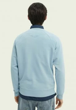 Scotch & Soda Sweatshirt - Fifties Blue -Scotch & Soda Soldes 29f69d22973b4991a796a9c5002538be