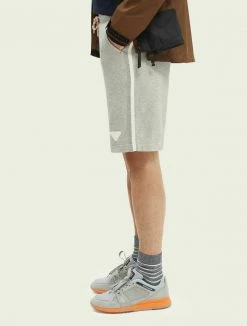 Scotch & Soda Pantalon De Survêtement - Grey Melange -Scotch & Soda Soldes 2a34cacd4a6b4c9db92b63d091840983