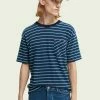 Scotch & Soda T-shirt Imprimé - Blue