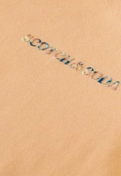 Scotch & Soda ORGANIC - Sweatshirt - Peach -Scotch & Soda Soldes 2a76d895a98846e7bce58fe63f760c0e