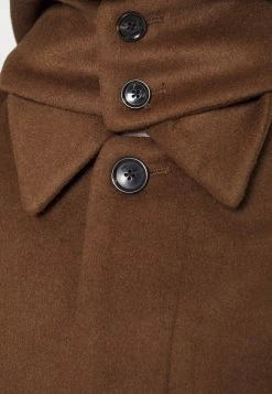 Scotch & Soda LONG HOODED COAT - Manteau Classique - Aviator Brown -Scotch & Soda Soldes 2a79d5887b86467180d4ab03b5c14d26