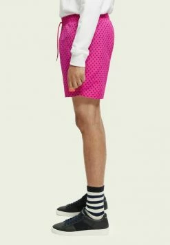 Scotch & Soda Short De Bain - Pink -Scotch & Soda Soldes 2b622a72cd594377abed14df157831ef