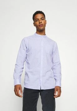 Scotch & Soda LIGHTWEIGHT STRIPED SHIRT - Chemise - Purple/white