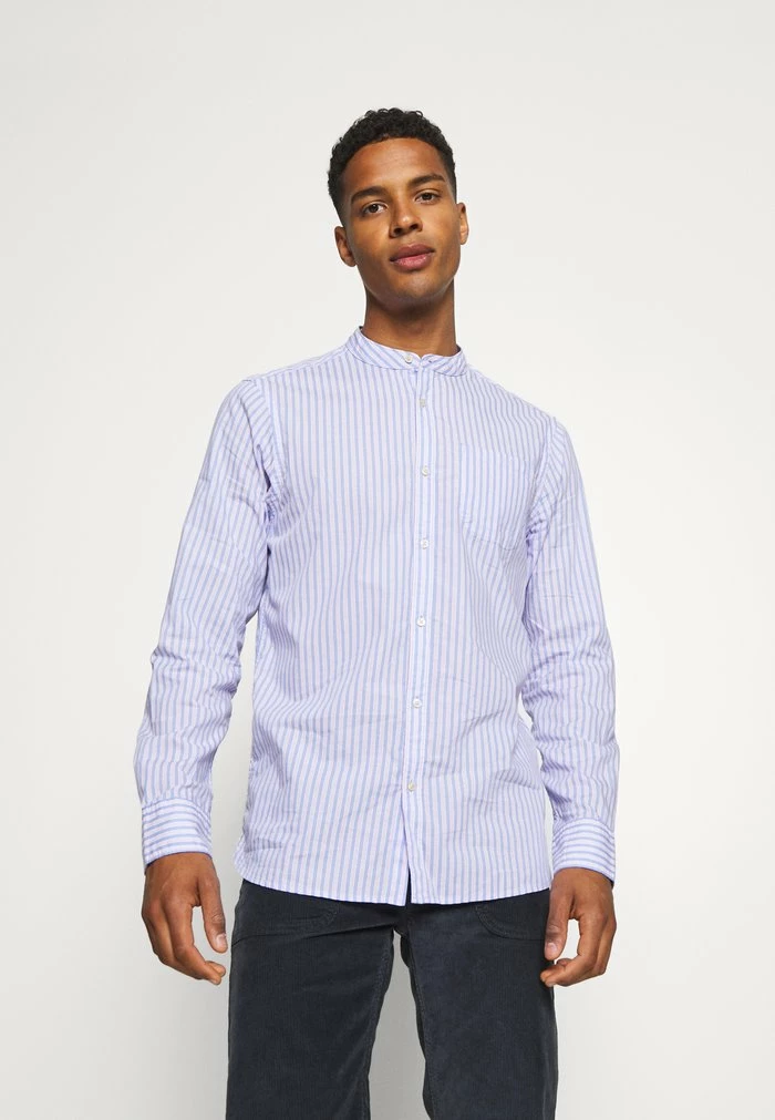 Scotch & Soda LIGHTWEIGHT STRIPED SHIRT - Chemise - Purple/white 1 Scotch & Soda LIGHTWEIGHT STRIPED SHIRT - Chemise - Purple/white