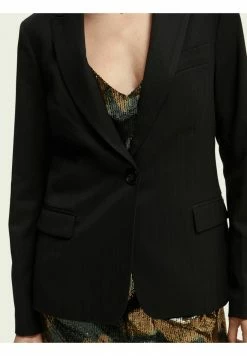 Scotch & Soda Blazer - Black -Scotch & Soda Soldes 2ce3e814fc044b3c864de2c3c64f5fed