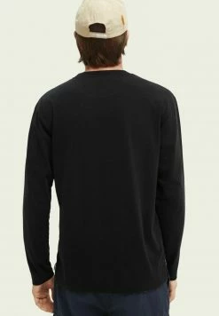 Scotch & Soda GRAPHIC - T-shirt à Manches Longues - Black -Scotch & Soda Soldes 2d0ebca08f69458b9cf39497a4e33141