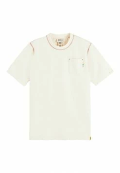 Scotch & Soda WASHED - T-shirt Imprimé - Pink Icon Melange -Scotch & Soda Soldes 2dae4619d1564c078ae7fc88c4dedb4d