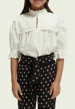 Scotch & Soda Blouse - White 11 Scotch & Soda Blouse - White -Scotch & Soda Soldes 2dc9efa57397451d88a993dd979ff876