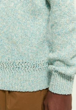 Scotch & Soda CREWNECK - Pullover - Seafoam Melange -Scotch & Soda Soldes 2e710262cf734ef2953e7579e975f320