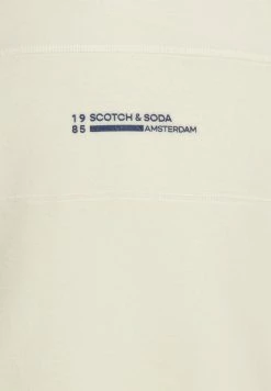 Scotch & Soda Sweat Polaire - Off White -Scotch & Soda Soldes 2eb114e484b246f1a4d60a3aa7b73188