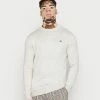 Scotch & Soda ESSENTIALS CREWNECK - Pullover - Bone White Melange