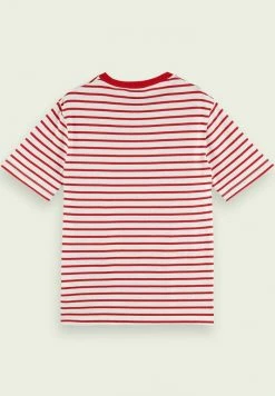 Scotch & Soda REGULAR FIT - T-shirt Imprimé - Red -Scotch & Soda Soldes 2f3513ae1d1640eabc5b2ab0275eb36e