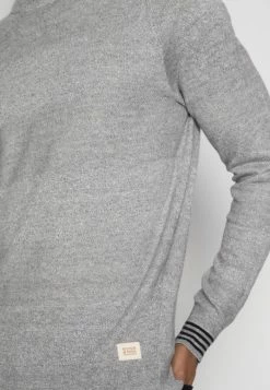 Scotch & Soda STRUCTURED BLEND CREWNECK - Pullover - Grey Melange -Scotch & Soda Soldes 2fd89519952d4437bed1d55dba62a53f