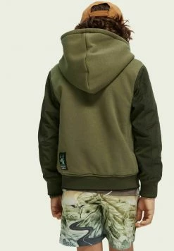 Scotch & Soda Blouson Bomber - Green -Scotch & Soda Soldes 30c3abb71c9e4d1c9145cea32447f1a9