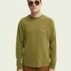 Scotch & Soda LONG SLEEVED - T-shirt à Manches Longues - Lizard