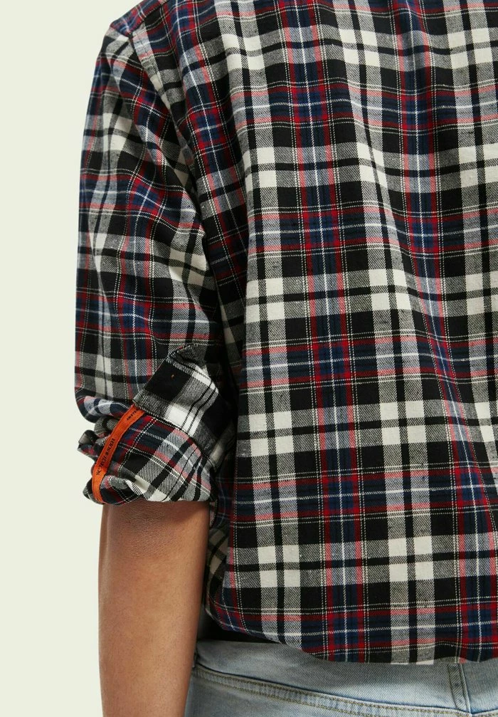 Scotch & Soda FLANNEL - Chemise - Grey 4 Scotch & Soda FLANNEL - Chemise - Grey – Image 4