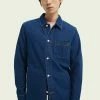 Scotch & Soda Veste En Jean - Indigo