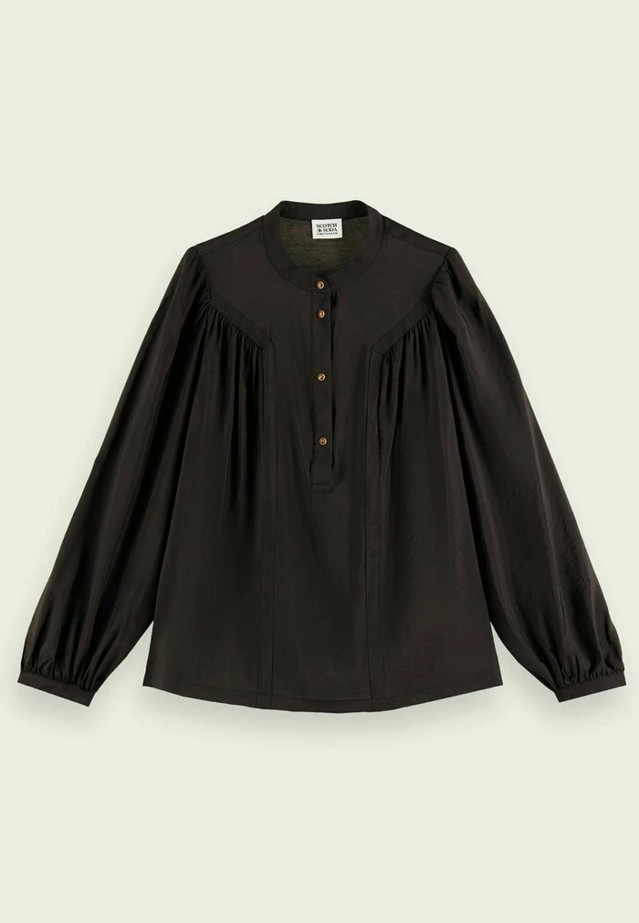 Scotch & Soda Blouse - Black 7 Scotch & Soda Blouse - Black – Image 7