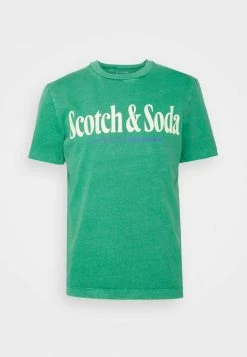Scotch & Soda REGULAR FIT - T-shirt Imprimé - Highlight Green -Scotch & Soda Soldes 32e9cb9a55b8429ab665a370737f81d5