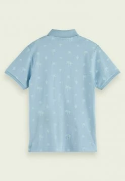 Scotch & Soda SHORT SLEEVED - Polo - Fifties Blue -Scotch & Soda Soldes 331ef704018040e3bc60767a94698b47