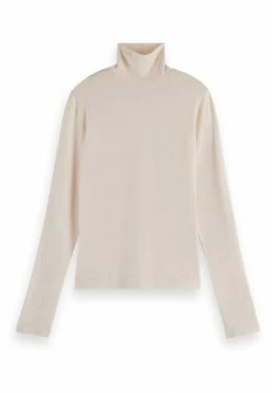 Scotch & Soda T-shirt à Manches Longues - Eggshell -Scotch & Soda Soldes 337059a438454ec7a48bde430aae6a6c