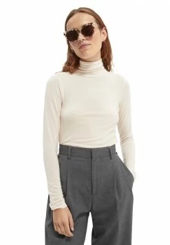 Scotch & Soda T-shirt à Manches Longues - Eggshell