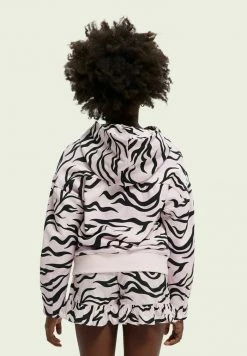 Scotch & Soda PRINTED - Sweat à Capuche - Pink -Scotch & Soda Soldes 349afb99020b48c3a785aa292f72db51